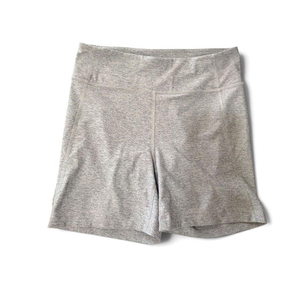 Outdoor Voices 4'' biker shorts Athletic High Shorts Space Dye dark Gray Size M
